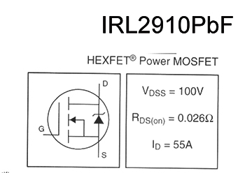 英飞凌IRL2910PBF功能参数datasheet-mos场效应管知识-竟业电子