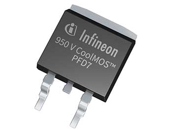 英飞凌infineon950V CoolMOS™ PFD7满足高功率工业SMPS应用-竟业电子