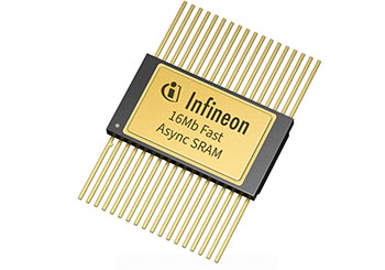 英飞凌Infineon新型异步SRAM具有8、16和32位宽配置-竟业电子