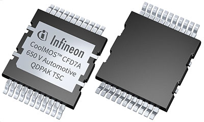 英飞凌Infineon的CFD7A用于节能快速电动汽车充电-竟业电子