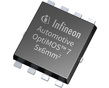 英飞凌Infineon推出导通电阻最低80 V MOSFET OptiMOS™7-竟业电子