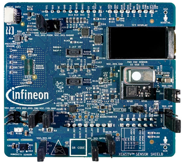 英飞凌Infineon推Arduino的XENSIV™传感器-竟业电子