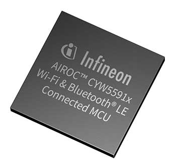 英飞凌infineon推AIROC™CYW5591x互联微控制器-竟业电子