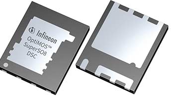 英飞凌OptiMOS 6 80V MOSFET用5x6 mm²DSC封装